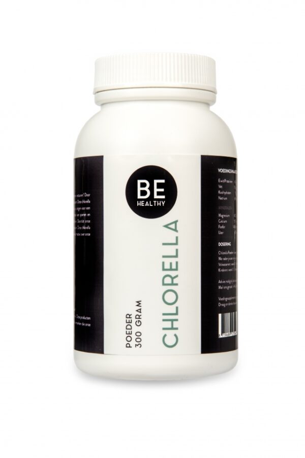 BE Healthy Chlorella - 300 gram poeder